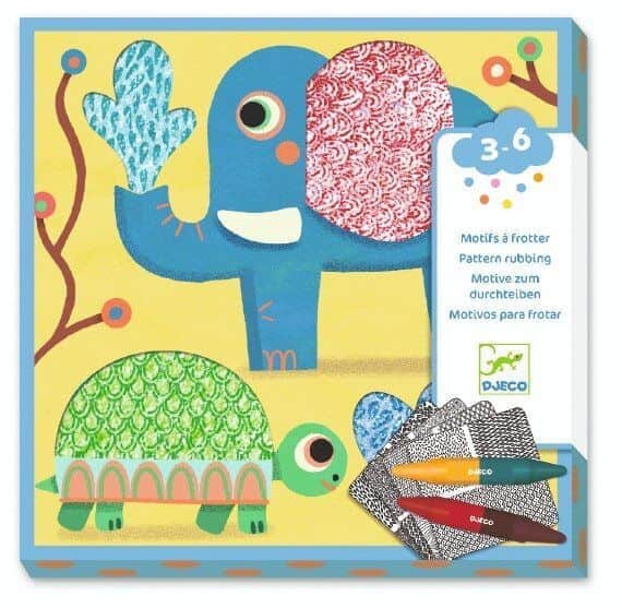 Djeco יצירה לקטנטנים תבליטים חברים של מגלי