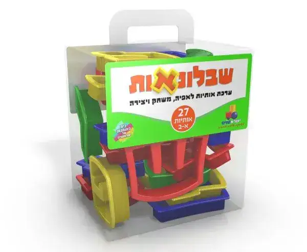 שבלונאות- אותיות לאפיה