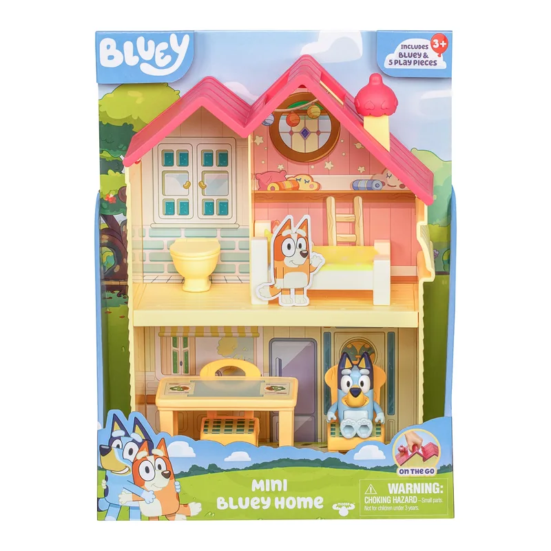בלואי מיני בית משחק עם אביזרים | Bluey