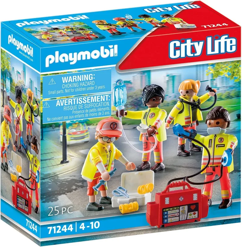 בית חולים: צוות פאראמדיקים ודפיברילטור 71244 | פליימוביל