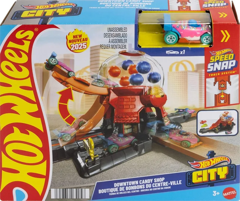 מסלול חנות ממתקים | Hot Wheels