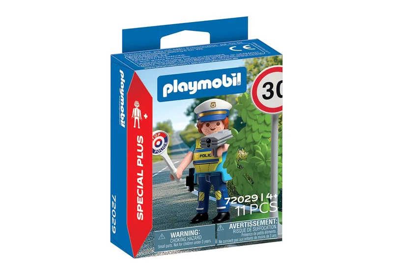 שוטר עם גלאי מהירות | פלימוביל