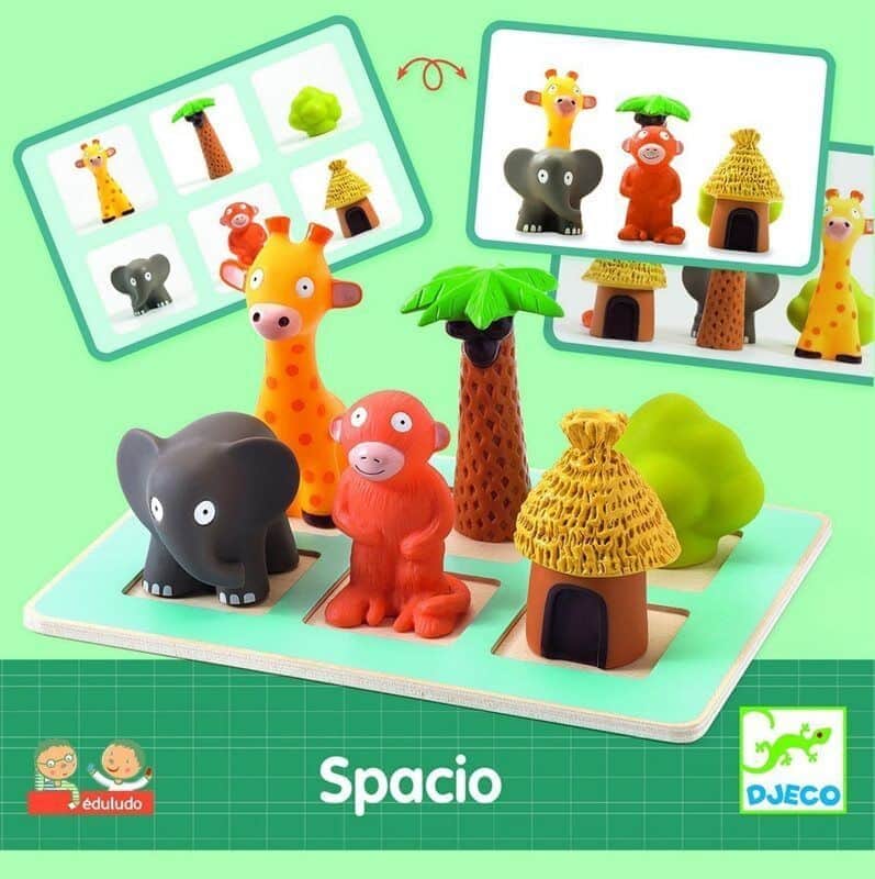 לימודי - הבנת המרחב ספארי |Djeco