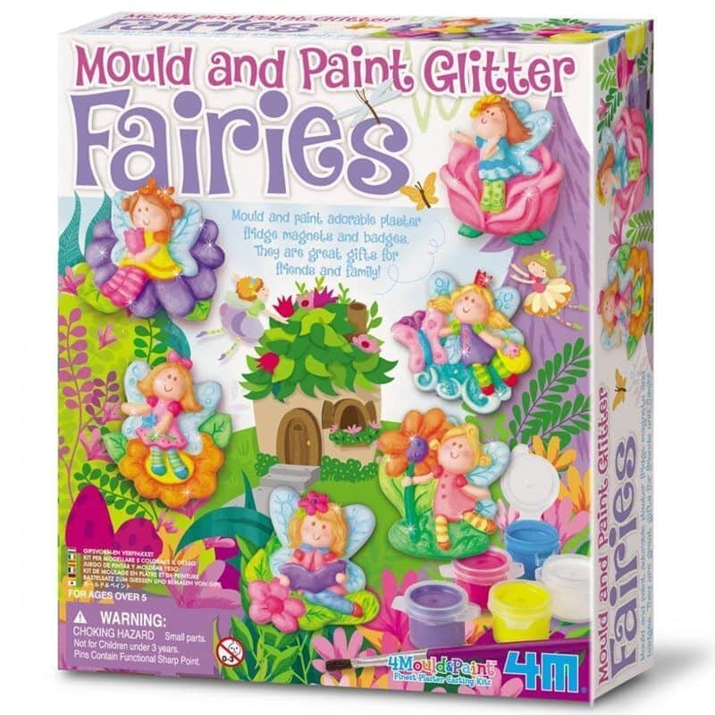 מגנטים גבס – פיות נוצצות