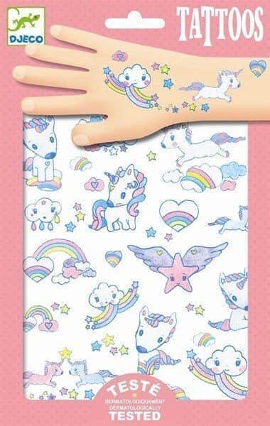 קעקועים-חד קרן מנצנץ |Djeco