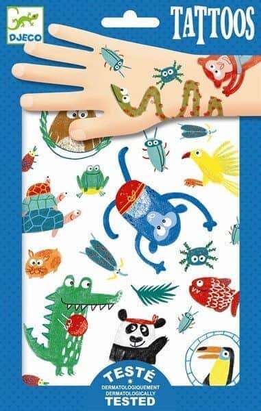 קעקועים - חיות פנדה| Djeco