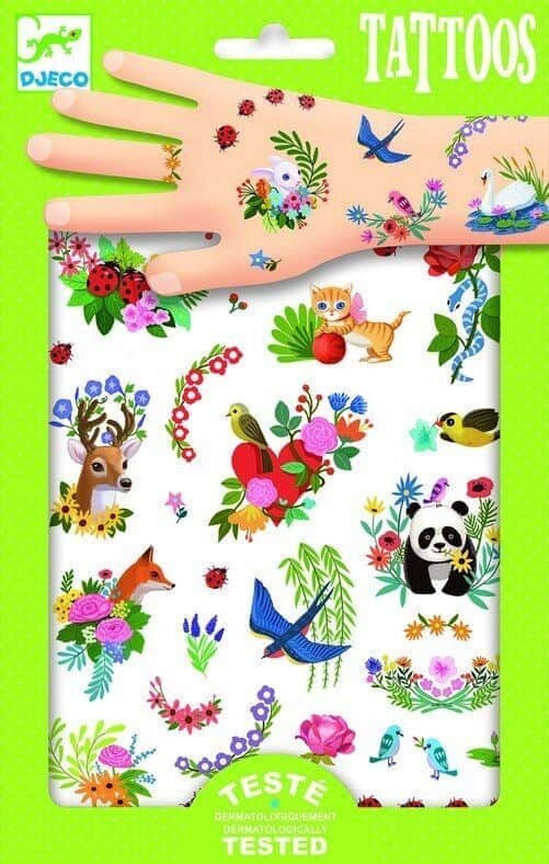 קעקועים - אביב שמח | Djeco