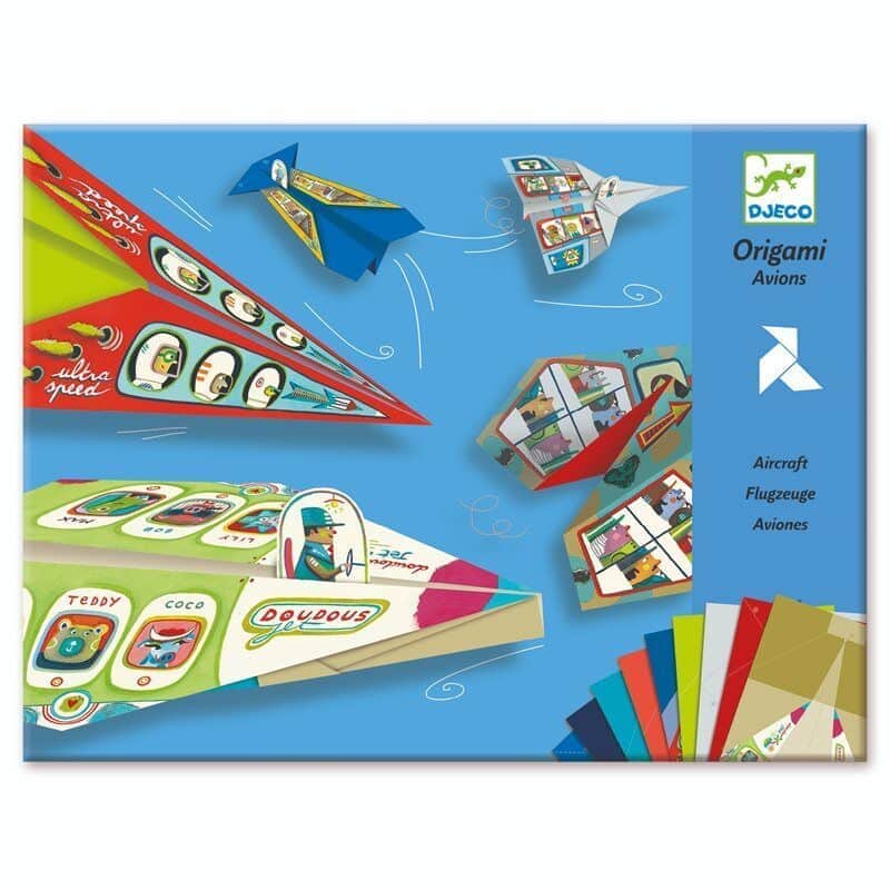 יצירה - אוריגמי מטוסים| Djeco