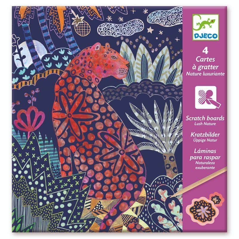 יצירה חריטה - טבע סמוק |Djeco