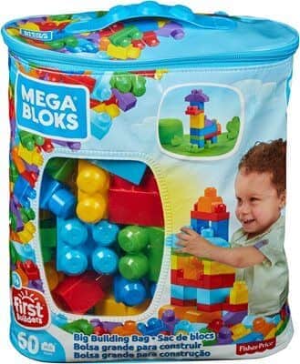 מגה בלוקס תיק 60 חלקים קלאסי