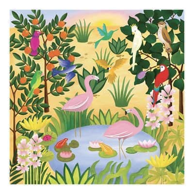 יצירה בהשראת אומנים-רוסו מדבקות עיפרון | Djeco