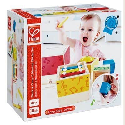 מגדל קוביות מוזיקלי | HAPE