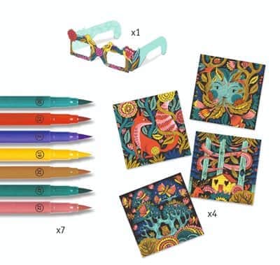 יצירה תלת מימד יער פנטזיה | Djeco