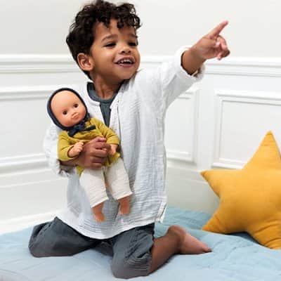 פומיאה בובות - קמומיל עיניים חומות