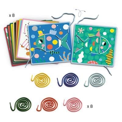 השחלה- קו נקודה |Djeco