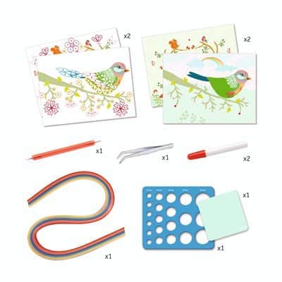 יצירה ספירלות עונות|Djeco