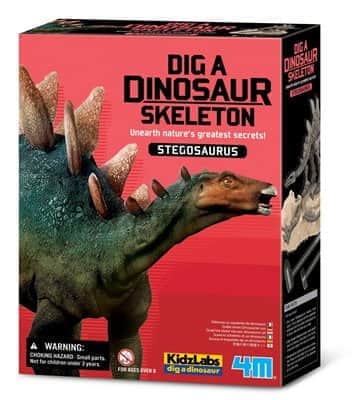 חפירת שלד דינוזאור Stegosaurus |4M