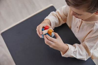 מיני פאזל קורות |PLAN TOYS