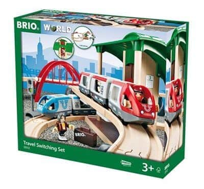 סט מסילה + 2 רכבות נוסעות | BRIO