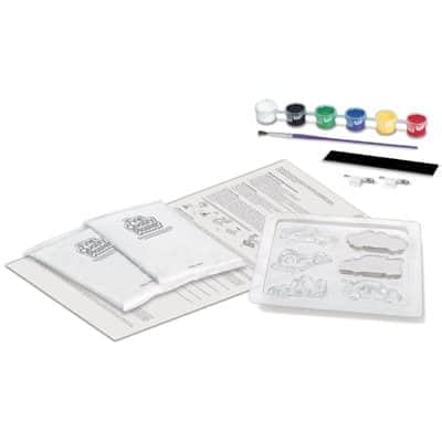 יצירה בגבס - מכוניות מרוץ | 4M