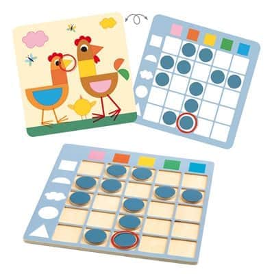 לימודי - צבעים בלוח|DJECO