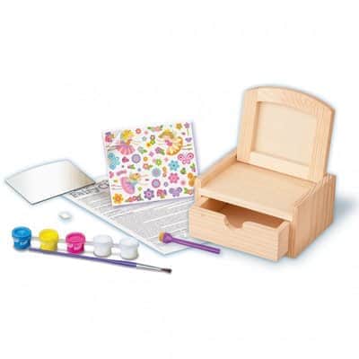 יצירה- צביעת שידה מראה לפיה עץ |4M