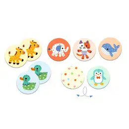 משחק זכרון - בובות חיות | Djeco