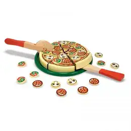 ערכה מעץ להכנת פיצה | מליסה ודאג Melissa And Doug