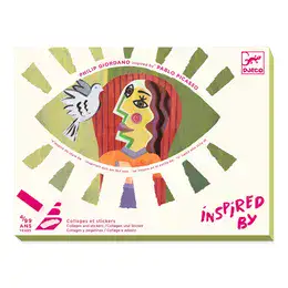 יצירה בהשראת אמנים - פיקאסו הדבקה | Djeco