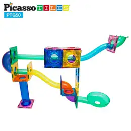 מגנטים - מסלול גולות 50 חלקים פיקאסו