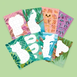הדבקה לפי מספרים חיות