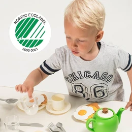 סט ארוחת בוקר GREEN BEAN | כלים למטבח ילדים