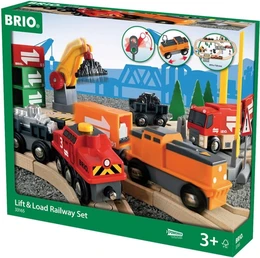 מסילת רכבת ותחנת נשיאה והטענה | BRIO
