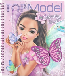 חוברת צביעה פאייטים פיית האהבה | TOP MODEL