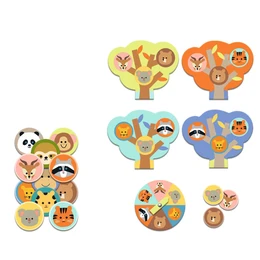 ערכת משחקים 5 באחד - בסוואנה | Djeco