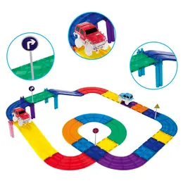 מגנטים - מסלול מרוצים 30 חלקים פיקאסו