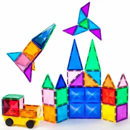 מגנטים להרכבה + ערכת מכונית 63 חלקים |פיקאסו
