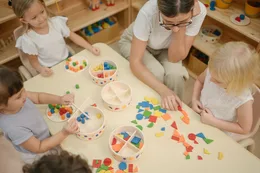 קופסת מוזאיקה- מונטסורי | Plan Toys