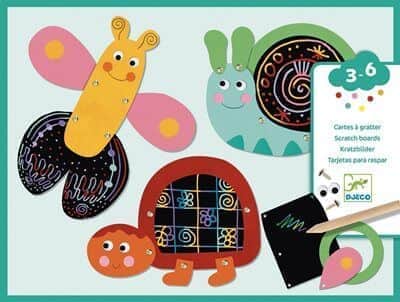 יצירה לקטנטנים - חריטה ובניה חיות מצחיקות |Djeco