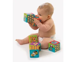 קוביות רכות לאמבטיה צבעוני | Playgro