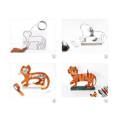 יצירה - פסל הטיגריס