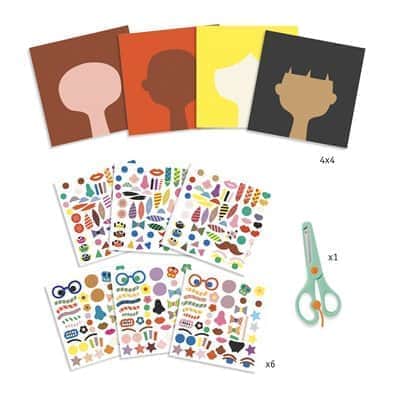 יצירה - תספורות עם מספריים | Djeco