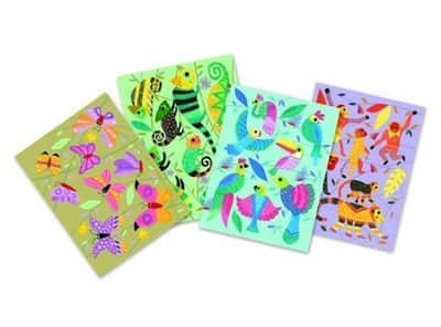 יצירה - ג'ל פסטל ג'ונגל צבעוני |Djeco