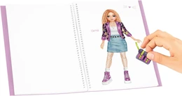 חוברת מדבקות אופנה וסטייל Dress Me UP | טופ מודל