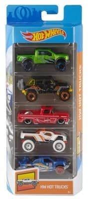 5 מכוניות Hot Wheels- הוט ווילס