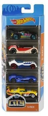 5 מכוניות Hot Wheels- הוט ווילס