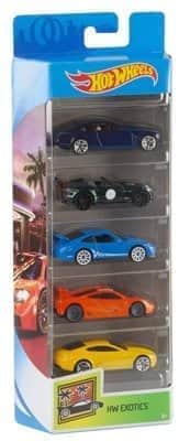 5 מכוניות Hot Wheels- הוט ווילס