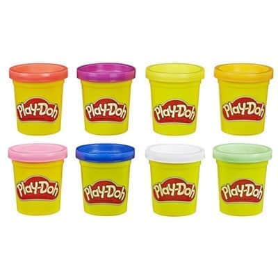 Play Doh 8 צבעים בסיסים