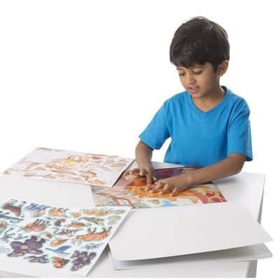 מליסה אנד דאג | חוברת מדבקות רב פעמיות ג'ונגל & סוואנה