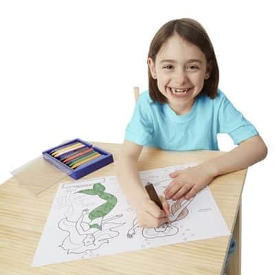 חוברת צביעה גדולה | מליסה אנד דאג